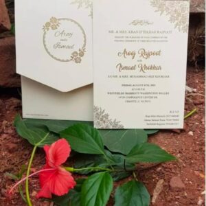 cheap wedding invitation card | decent and simple card