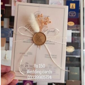economical wedding cards | vellum paper wedding invite